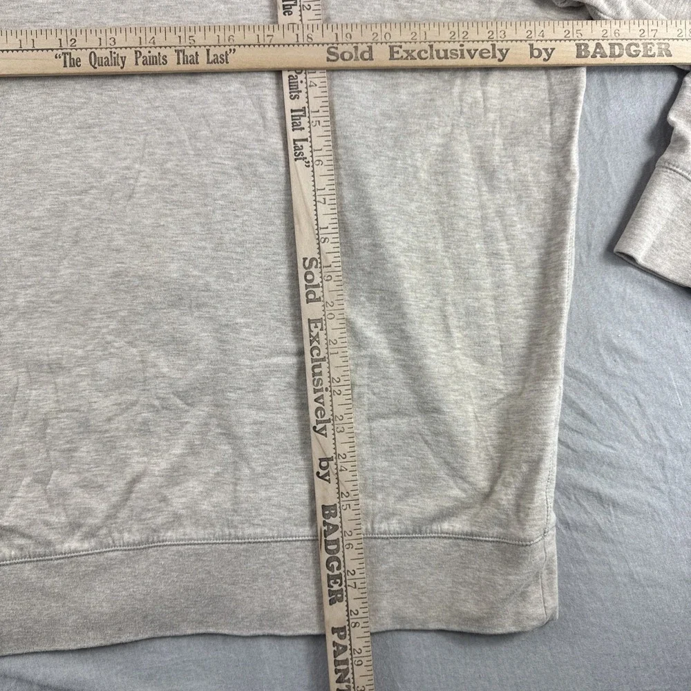 Polo Ralph Lauren Pullover Mens XL Oatmeal 1/4 Zip Sweatshirt Sweater Brown Pony - Picture 3 of 7